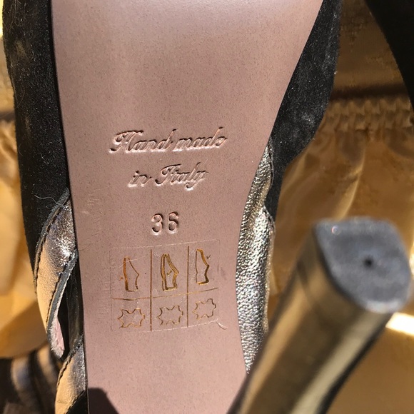 Sexy open toe  hand made Behnaz Kanan - Picture 8 of 8